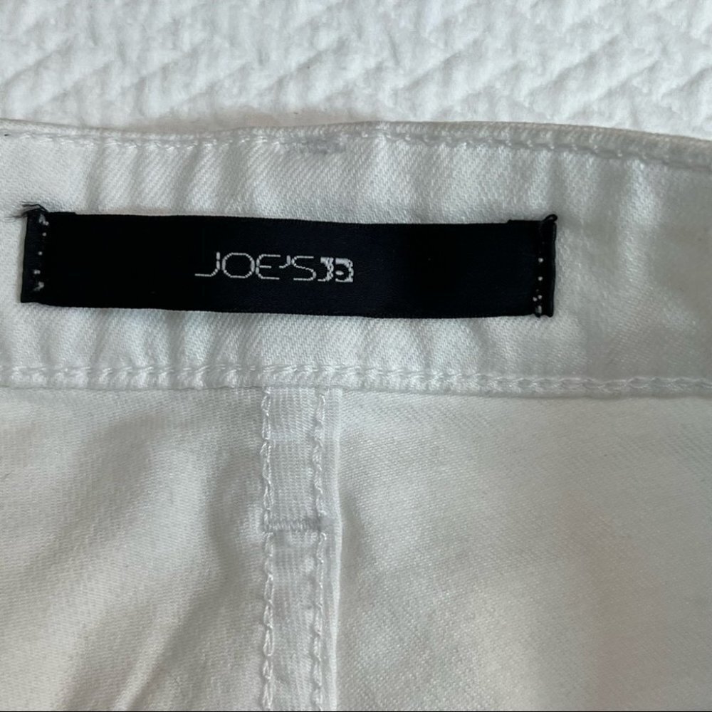 JOE'S Jeans Cropped White Straight Leg Jeans Size 26 - Picture 5 of 7